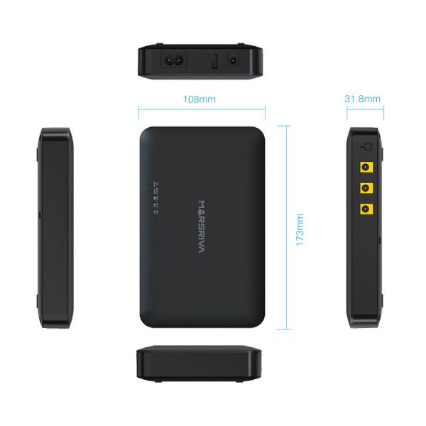 Mini UPS Marsriva KP1 Plus 16000MAH 18W - Imagen 5