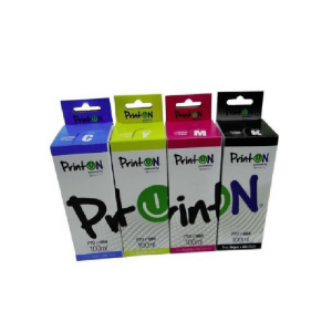 Tinta Printon Color Black, Yellow,Cyan,Magenta P/epson T664 100ml