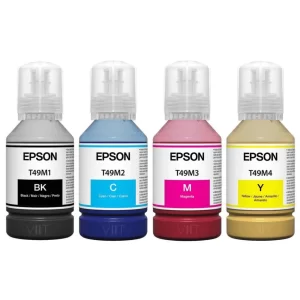 Tinta de sublimacion Epson T-49 A-T49M-BK / C / M / Y