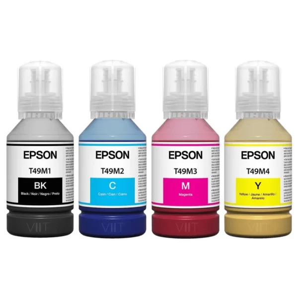 Tinta de sublimacion Epson T-49 A-T49M-BK / C / M / Y
