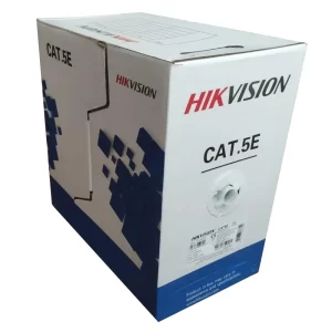 Bobina de Cable Utp Hikvision Cat5 305mts 100% Cobre