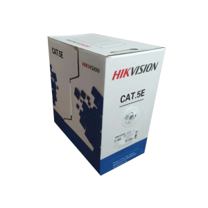 Bobina de Cable Utp Hikvision Cat5 305mts 100% Cobre