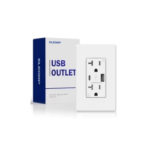 Toma Doble USB Y USB TIPO C 5V