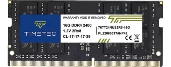 Memoria RAM DDR4 16 GB 2400 MHz